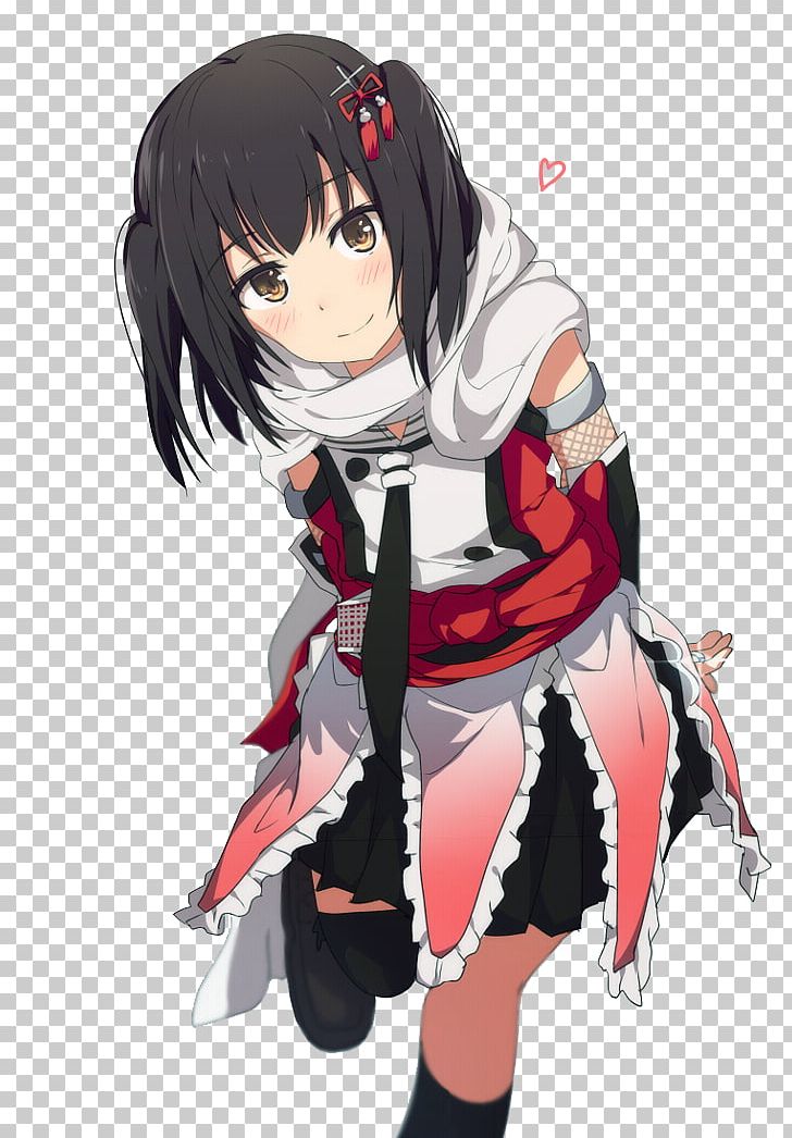 Kantai Collection Japanese Cruiser Sendai Anime Fan Art Japanese Cruiser Jintsū PNG, Clipart, Anime, Black Hair, Brown Hair, Collection, Eri Sendai Free PNG Download