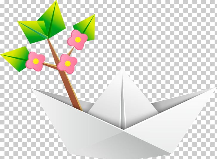 Paper Origami Watercraft PNG, Clipart, Advertising, Angle, Computer Wallpaper, Flower, Flowers Free PNG Download