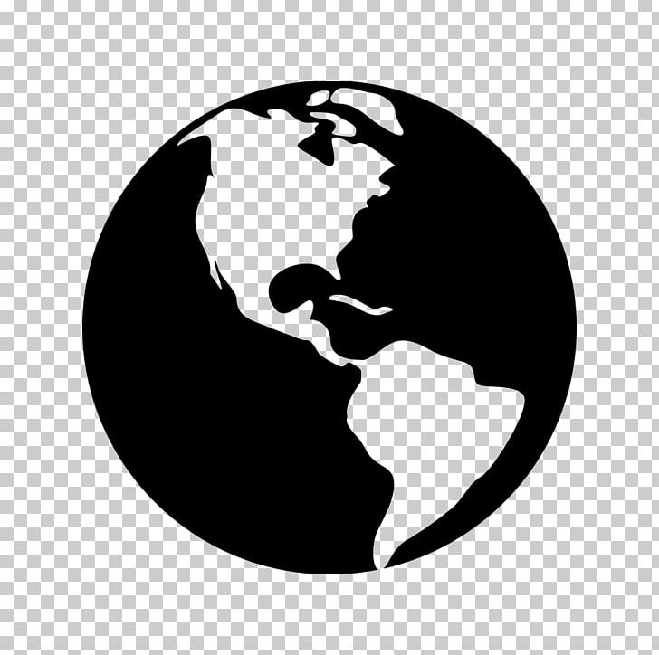 World Globe Computer Icons PNG, Clipart, Black, Black And White, Circle, Computer Icons, Computer Wallpaper Free PNG Download