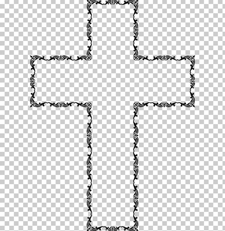 Cross PNG, Clipart, Area, Black And White, Body Jewelry, Christian Cross, Clip Art Free PNG Download