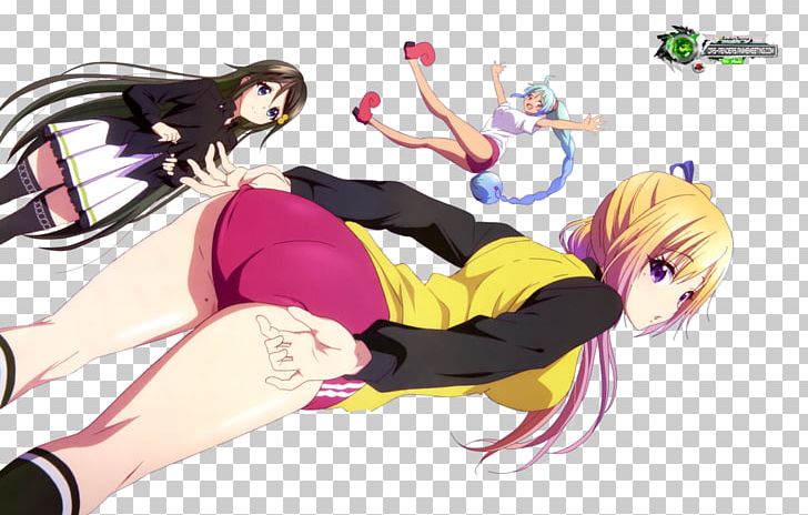 Myriad Colors Phantom World Anime Fan Art PNG, Clipart, Anime, Arm, Art, Black Hair, Brown Hair Free PNG Download