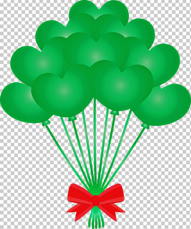 Balloon PNG, Clipart, Balloon, Green, Plant, Symbol Free PNG Download