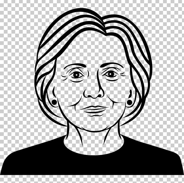 Hillary Clinton Drawing United States Politician PNG, Clipart, Black, Celebrities, Child, Eye, Face Free PNG Download