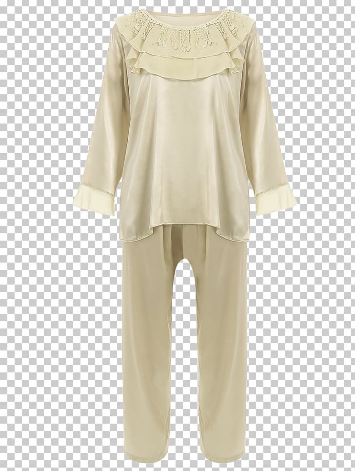 Sleeve Clothing Pajamas Blouse Sweater PNG, Clipart, Beige, Blouse, Clothing, Day Dress, Dress Free PNG Download