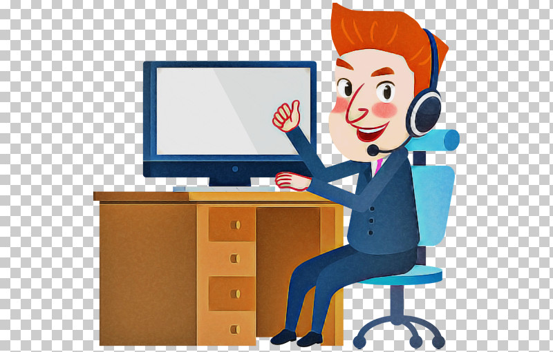 Cartoon Job Employment Teacher Furniture PNG, Clipart, Cartoon, Computer Desk, Desk, Employment, Furniture Free PNG Download