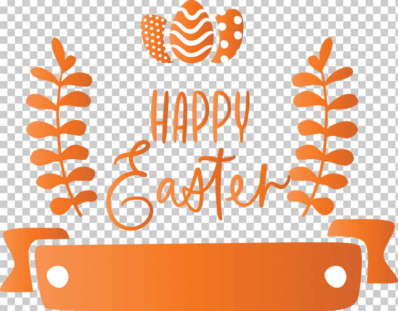 Easter Day Happy Easter Day PNG, Clipart, Easter Day, Happy Easter Day, Line, Logo, Orange Free PNG Download