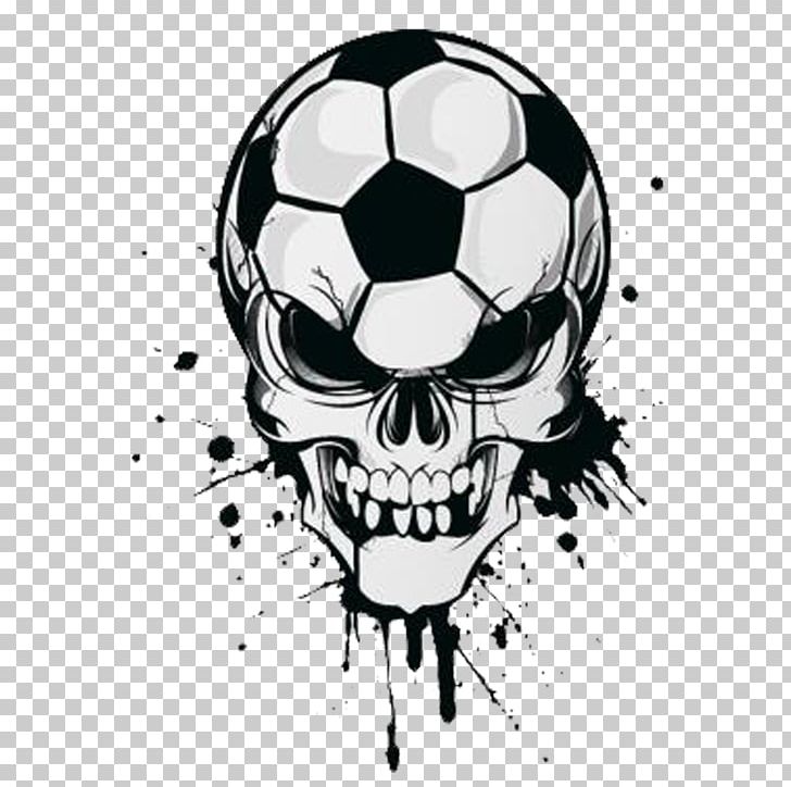 Wall Decal Sticker Football PNG, Clipart, Ball, Black And White, Bone, Decal, Fantasy Free PNG Download