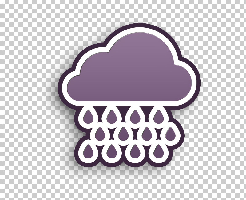 Rain Icon Weather Icon PNG, Clipart, Circle, Label, Logo, Purple, Rain Icon Free PNG Download