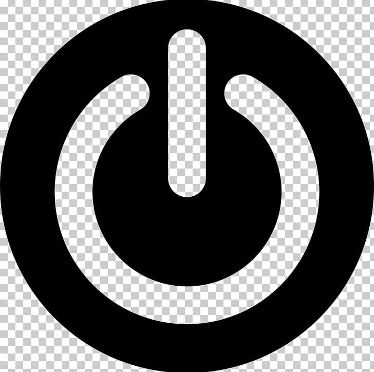 Computer Icons Power Symbol Button PNG, Clipart, Area, Black And White, Brand, Button, Circle Free PNG Download