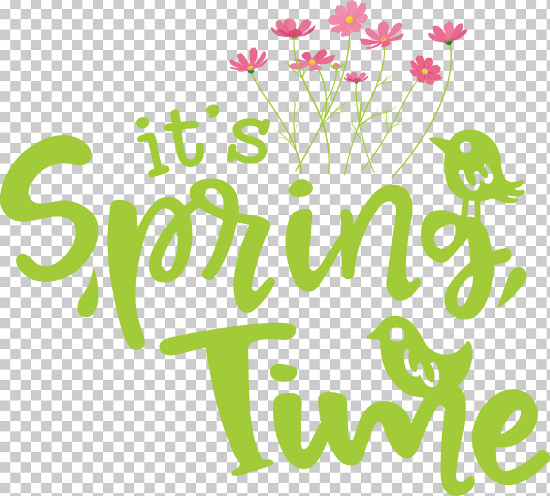 Spring Time Spring PNG, Clipart, Floral Design, Flower, Happiness, Line, Logo Free PNG Download