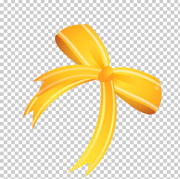 Yellow Shoelace Knot PNG, Clipart, Bow, Bows, Bow Tie, Butterfly, Change Free PNG Download
