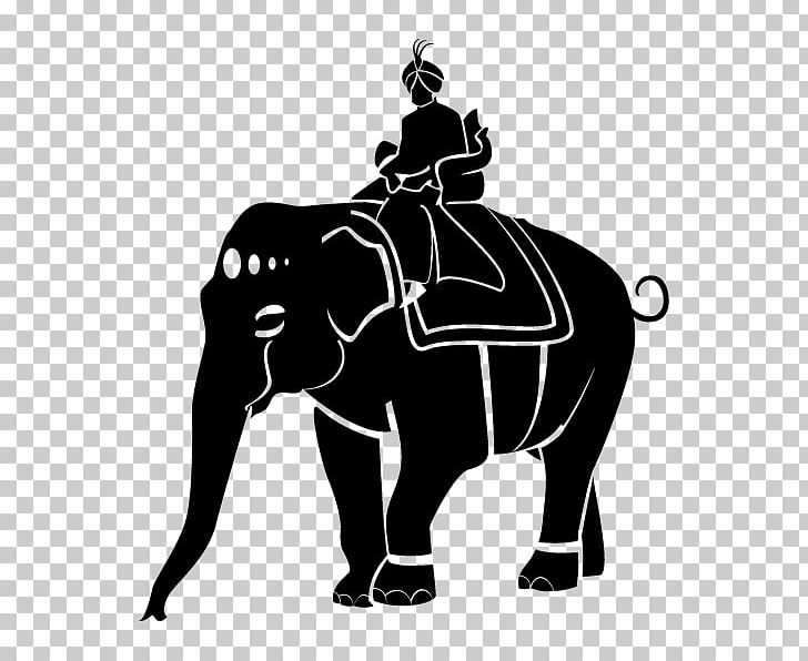 Asian Elephant PNG, Clipart, African Elephant, Animals, Black, Black And White, Cattle Like Mammal Free PNG Download
