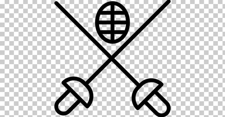 Fencing Computer Icons Knife PNG, Clipart, Angle, Black And White, Color, Computer Icons, Epee Free PNG Download