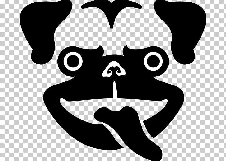 Pug Dog Breed Logo Snout PNG, Clipart, Artwork, Baseball Cap, Black, Black And White, Breed Free PNG Download