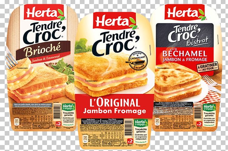 Vegetarian Cuisine Croque-monsieur Recipe Herta Foods Fast Food PNG, Clipart, Baked Goods, Baking, Bread, Breakfast, Convenience Food Free PNG Download