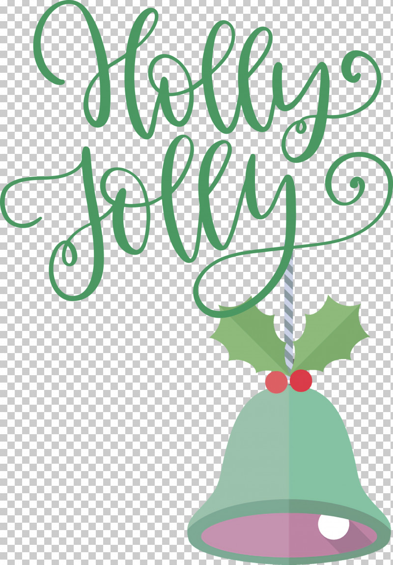 Holly Jolly Christmas PNG, Clipart, Branching, Christmas, Flora, Floral Design, Green Free PNG Download