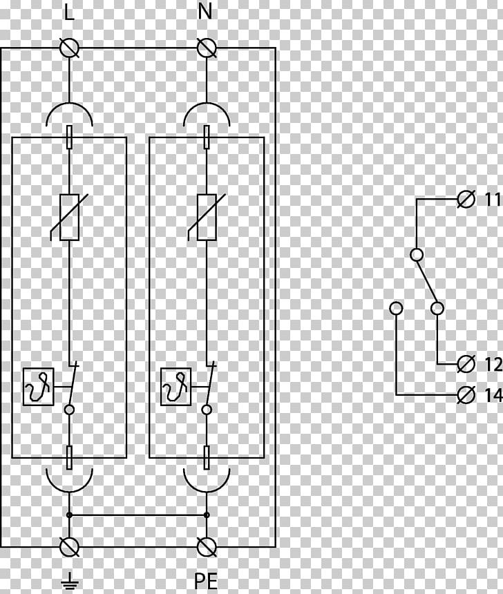 Surge Protector Overvoltage Varistor Electrical Network Lightning Arrester PNG, Clipart, Angle, Area, Black And White, Circuit Component, Computer Hardware Free PNG Download