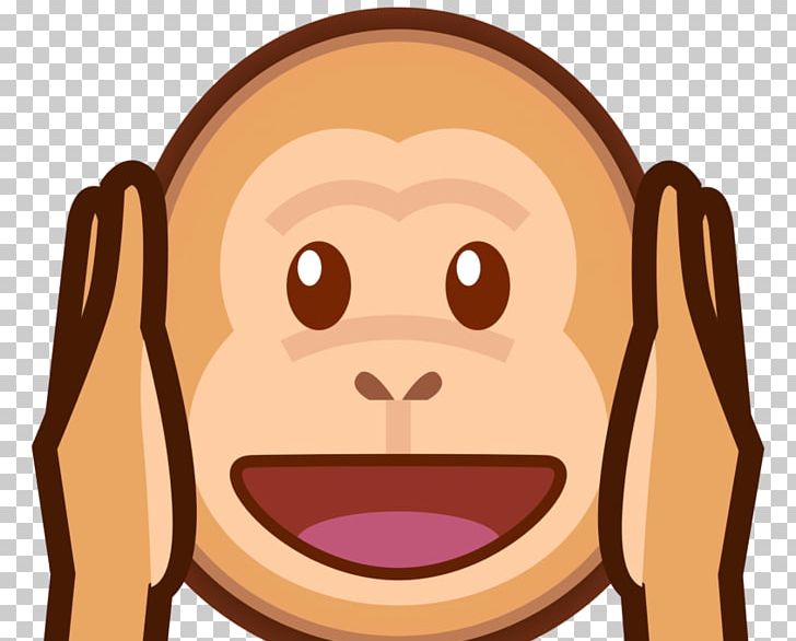 Three Wise Monkeys Emoji Evil Proverb PNG, Clipart, Cartoon, Cheek, Ear, Face, Facial Expression Free PNG Download