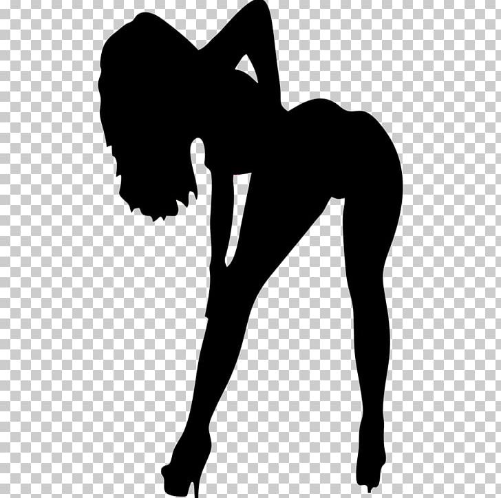 Silhouette Decal Pin-up Girl Sticker Window PNG, Clipart, Arm, Black, Black And White, Bumper Sticker, Fictional Character Free PNG Download