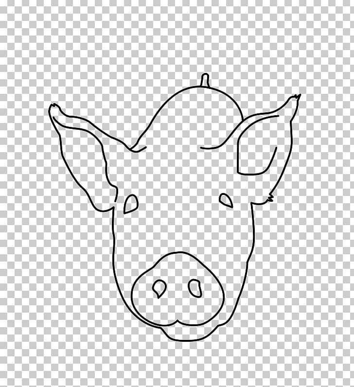 Pig Drawing PNG, Clipart, Animals, Area, Art, Black, Black And White Free PNG Download