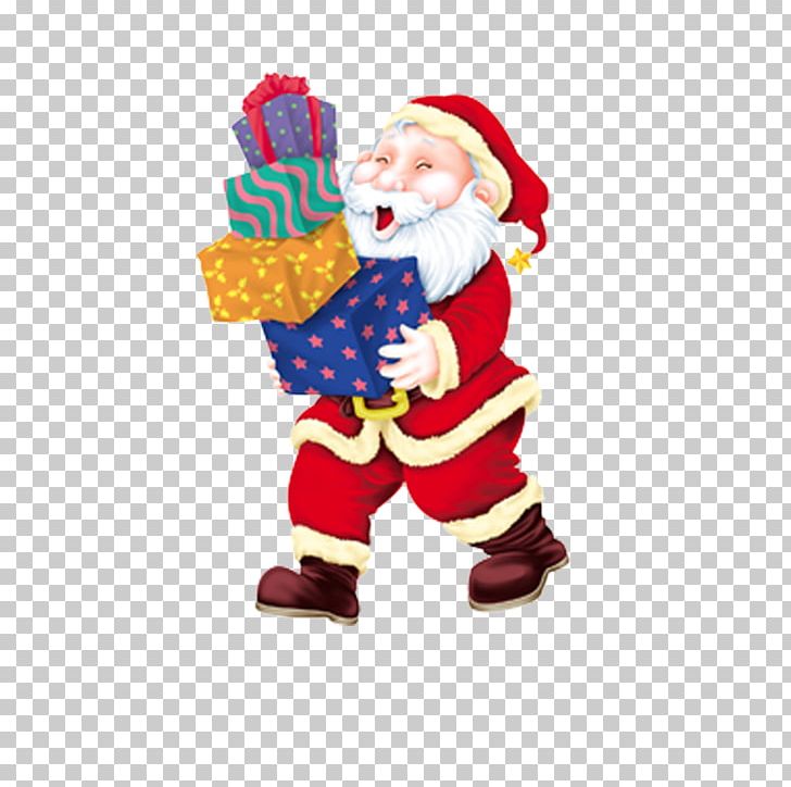 Santa Claus Gift Christmas PNG, Clipart, Cartoon Santa Claus, Christmas Decoration, Christmas Ornament, Claus, Download Free PNG Download
