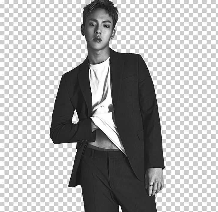 Shownu Monsta X Hero Rush PNG, Clipart, Black, Black And White, Blazer, Business, Businessperson Free PNG Download
