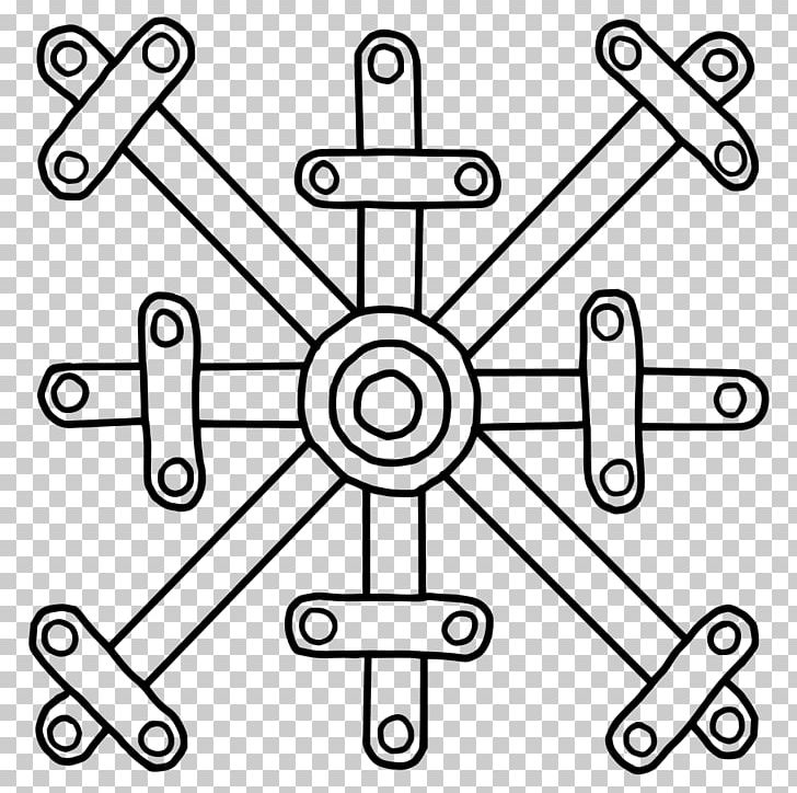 Icelandic Magical Staves Strandagaldur Nordic Countries Runes PNG, Clipart, Angle, Area, Black And White, Circle, Diagram Free PNG Download