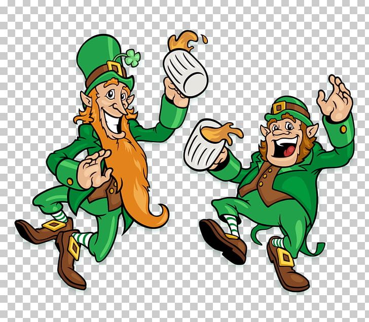 Beer Postmaster P. Leprechaun Saint Patrick's Day Irish People PNG, Clipart, Art, Beer, Brewery, Cartoon, Christmas Free PNG Download