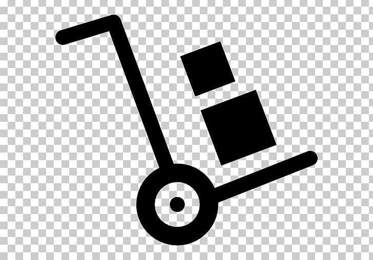 Computer Icons Mover Hand Truck Cart PNG, Clipart, Angle, Black, Black And White, Box, Brand Free PNG Download