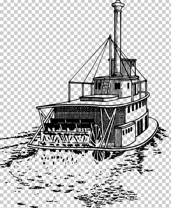 Steamboat Riverboat Paddle Steamer Ship PNG, Clipart, Black And White, Boat, Boating, Coloring Book, Drawing Free PNG Download