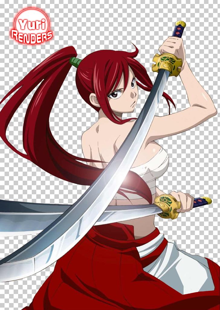 Erza Scarlet Natsu Dragneel Gray Fullbuster Fairy Tail Character PNG, Clipart, Anime, Cartoon, Character, Cold Weapon, Dragon Slayer Free PNG Download