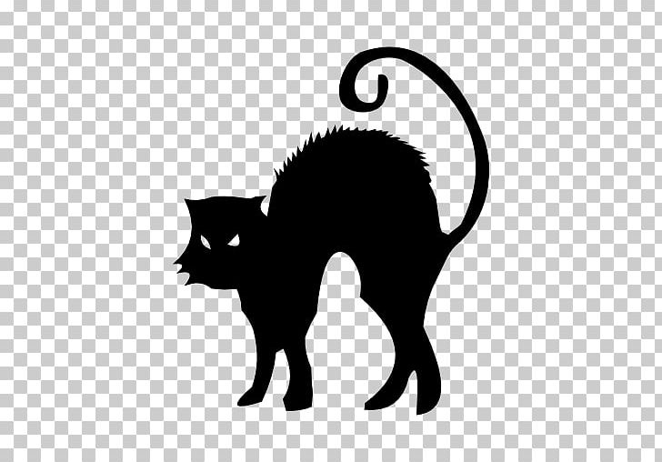 Black Cat Kitten Halloween Computer Icons PNG, Clipart, Animals, Black, Black And White, Black Cat, Carnivoran Free PNG Download