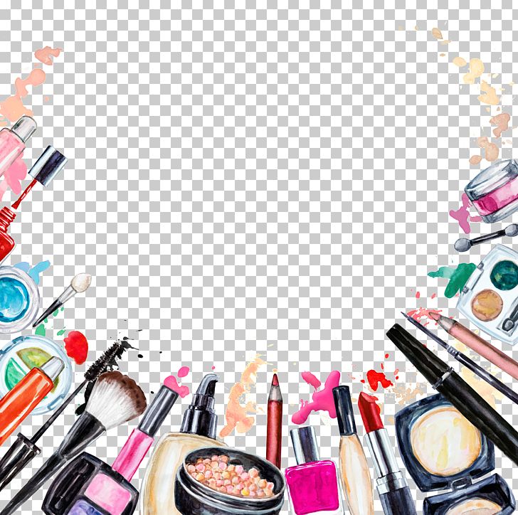 Cosmetics Beauty Lipstick Makeup Brush Eye Shadow PNG, Clipart, Brand, Brush, Construction Tools, Creative Background, Creative Graphics Free PNG Download