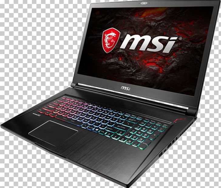 Laptop Mac Book Pro MSI GS73VR Stealth Pro Intel Core I7 PNG, Clipart, 4k Resolution, Computer, Computer Hardware, Ddr4 Sdram, Electronic Device Free PNG Download