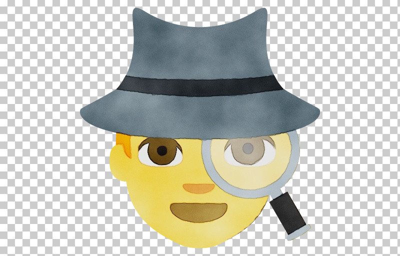 Hat Smiley PNG, Clipart, Hat, Paint, Smiley, Watercolor, Wet Ink Free PNG Download
