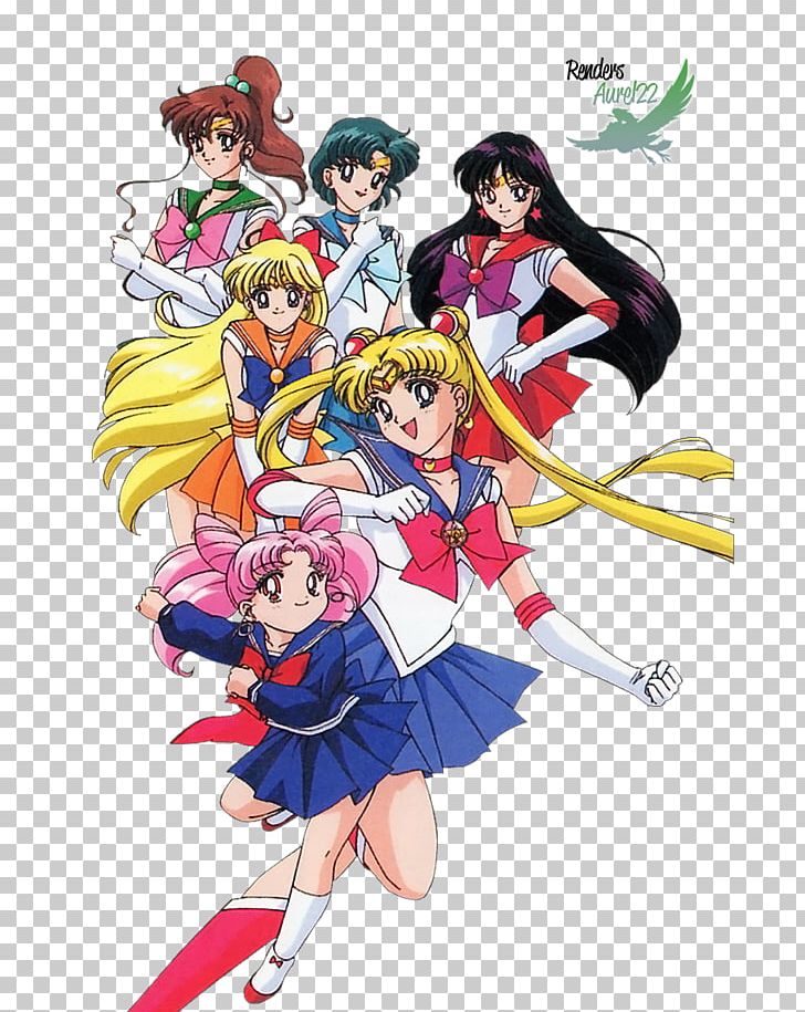 Sailor Moon Sailor Mars Sailor Venus Sailor Senshi Sailor Mercury PNG, Clipart, Anime, Art, Artwork, Cartoon, Comics Free PNG Download