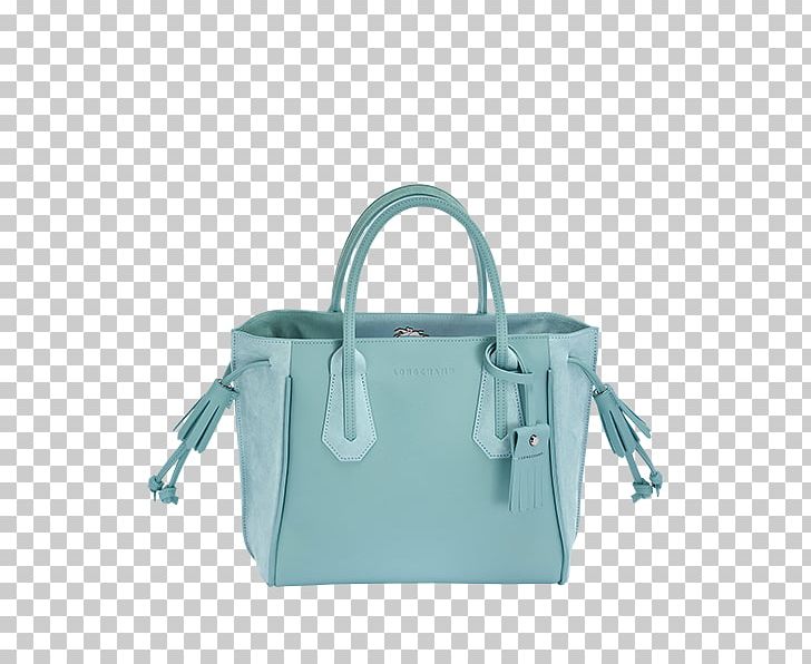 Tote Bag Leather Handbag Longchamp PNG, Clipart, Accessories, Aqua, Azure, Bag, Brand Free PNG Download