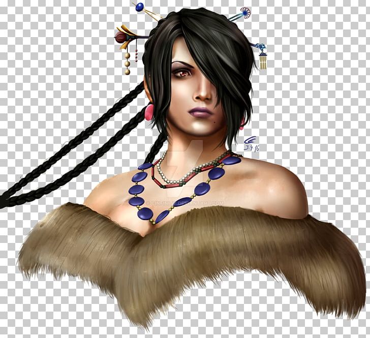 Final Fantasy X-2 Aerith Gainsborough Lulu Rikku PNG, Clipart, Auron, Black Hair, Brown Hair, Character, Ear Free PNG Download