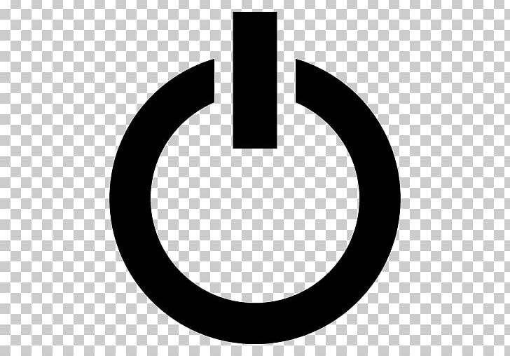 Power Symbol Computer Icons PNG, Clipart, Black And White, Button, Circle, Computer Font, Computer Icons Free PNG Download