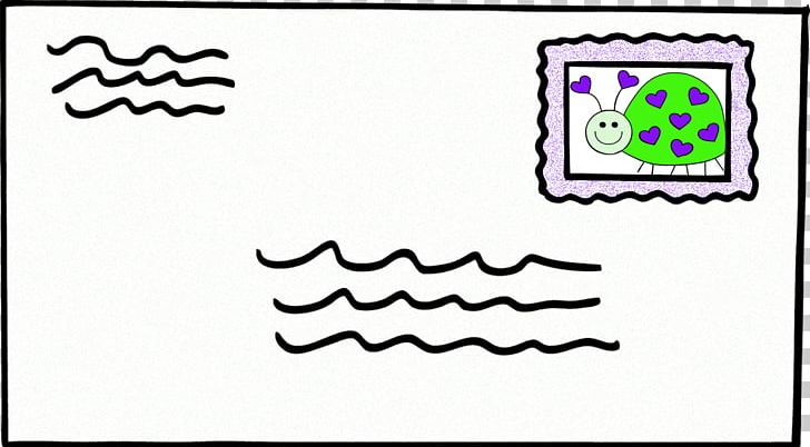 Stamped Envelope Letter PNG