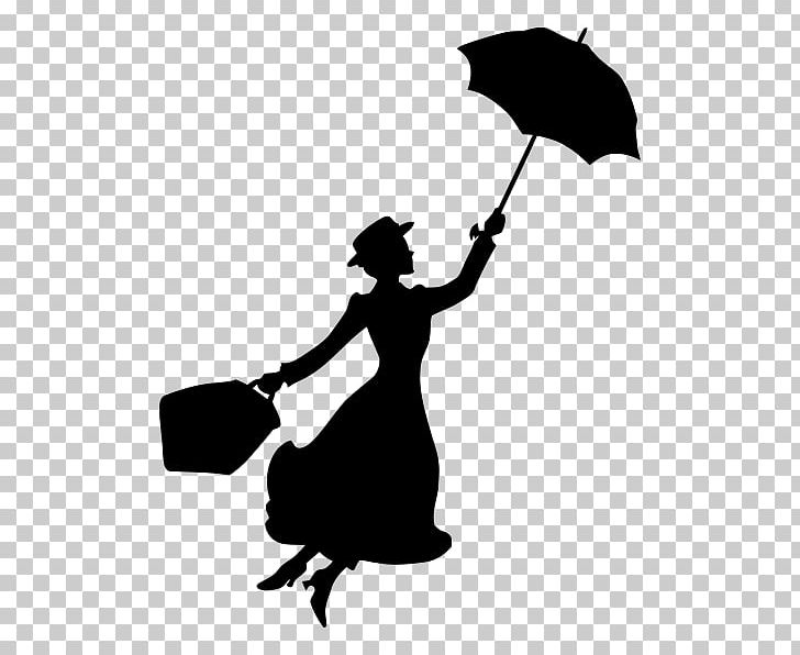 Bert Mary Poppins Silhouette Musical Theatre Stencil PNG, Clipart, Artwork, Bert, Black, Black And White, Chim Chim Cheree Free PNG Download