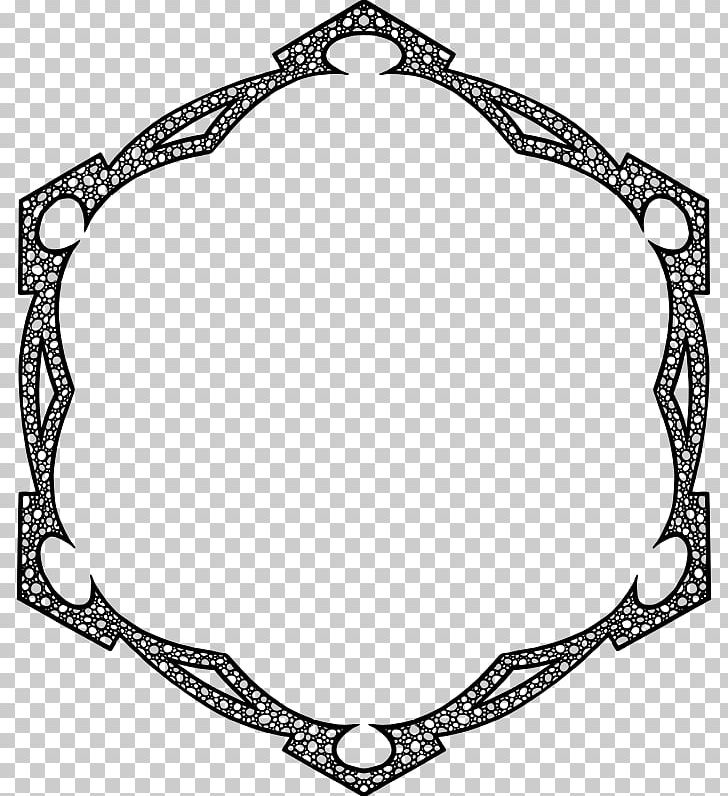 Hexagon Ornament PNG, Clipart, Black, Black And White, Black M, Body Jewellery, Body Jewelry Free PNG Download