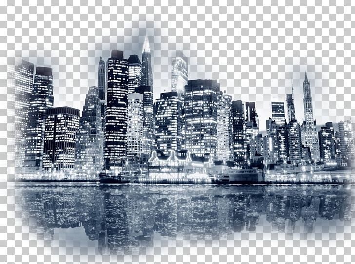 Lower Manhattan Midtown Manhattan Skyline Mural San Francisco PNG, Clipart, Black And White Photo, Building, City, Desktop Wallpaper, Metropolis Free PNG Download