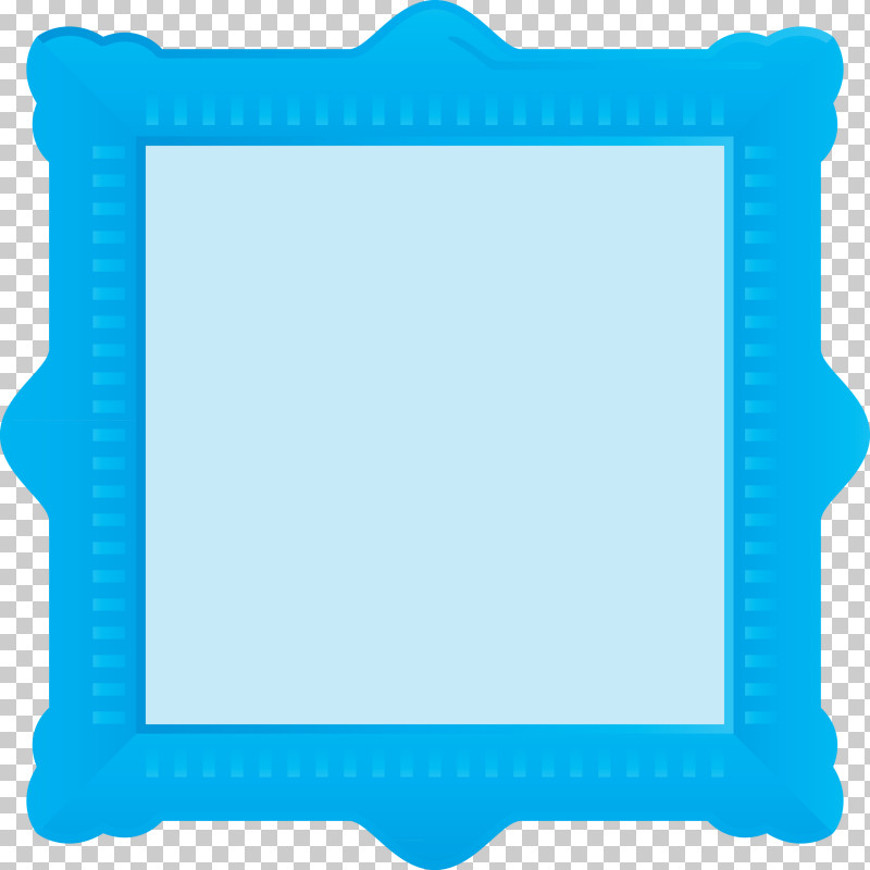 Square Frame PNG, Clipart, Blue, Picture Frame, Rectangle, Square Frame, Turquoise Free PNG Download
