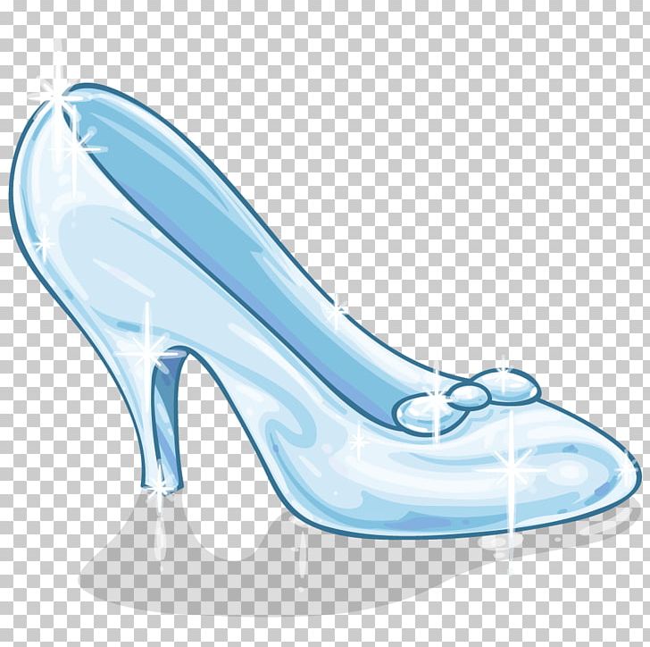 Cinderella Slipper Shoe PNG, Clipart, Aqua, Azure, Blue, Boot, Cartoon ...