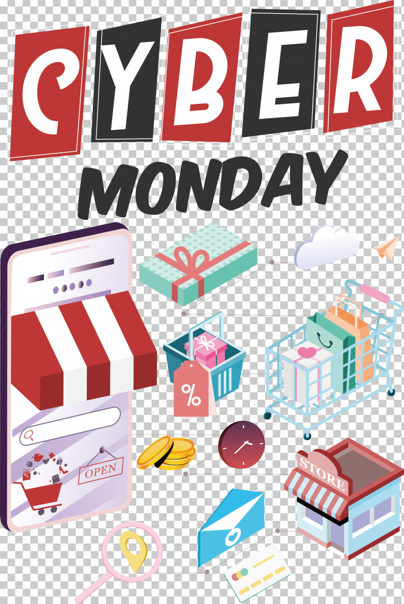 Cyber Monday PNG, Clipart, Cyber Monday, Discount, Sales, Special Offer Free PNG Download
