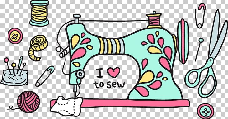 Sewing Machine PNG, Clipart, Art, Background Green, Cartoon, Feet, Green Free PNG Download