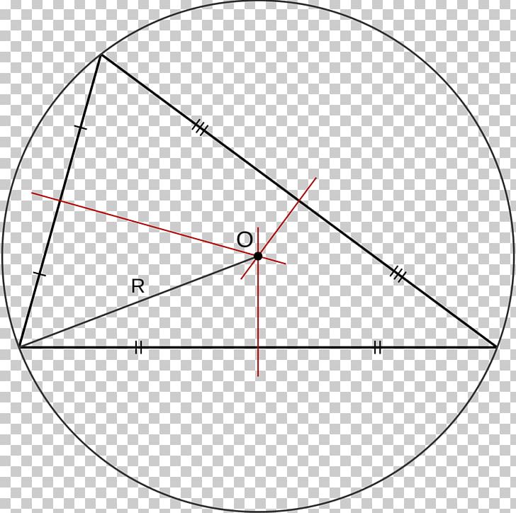 Circumscribed Circle Circumcenter Triangle Circumraggio PNG, Clipart, Angle, Angolo Ottuso, Area, Centre, Circle Free PNG Download