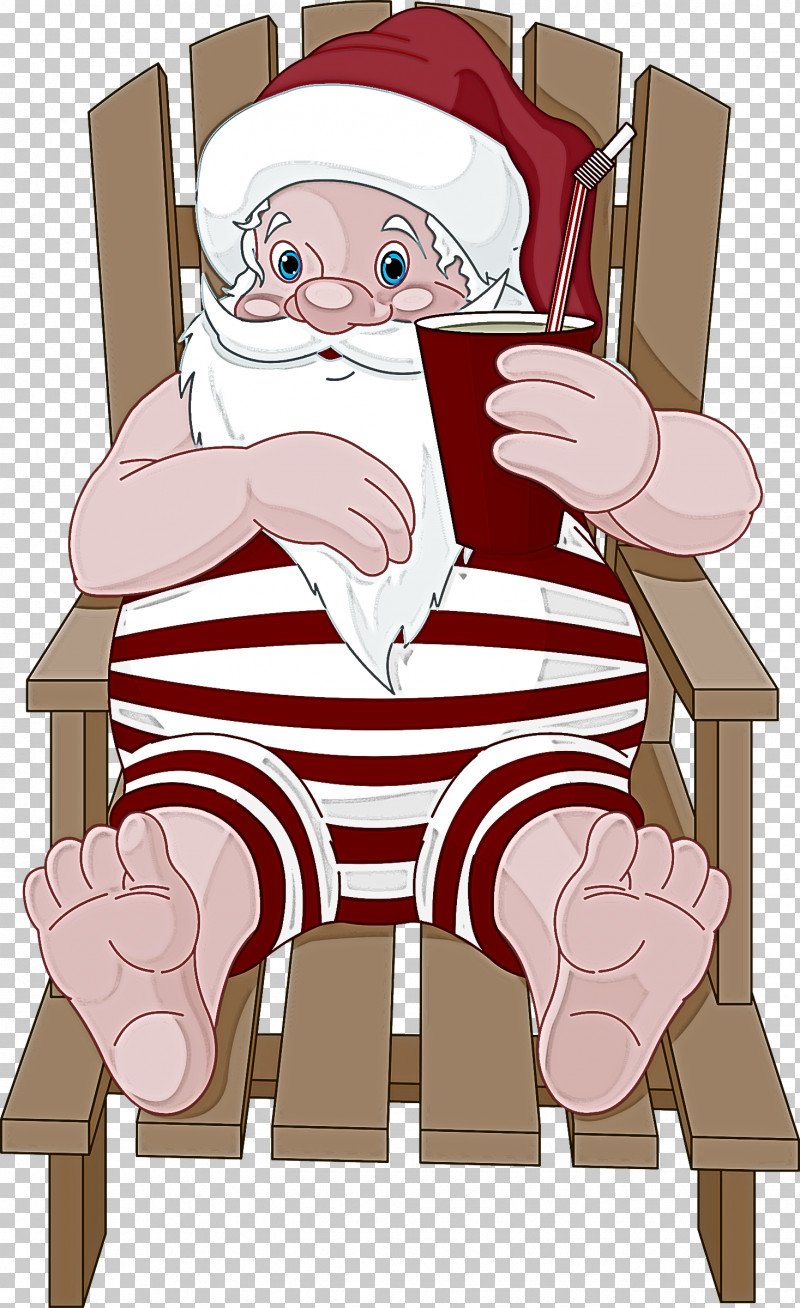Santa Claus PNG, Clipart, Cartoon, Chair, Facial Hair, Lap, Reading Free PNG Download