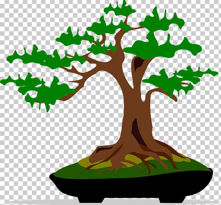 Bonsai Tree Png Clipart Artwork Bonsai Bonsai Tree Branch Clip Art Free Png Download